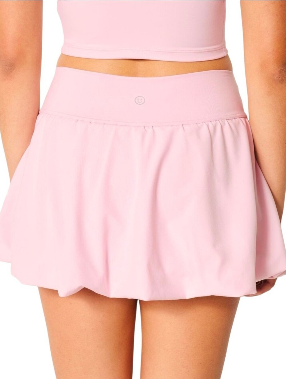 HOLLISTER X GILLY HICKS Active Bubble Skortie in Ballet Pink - XL
